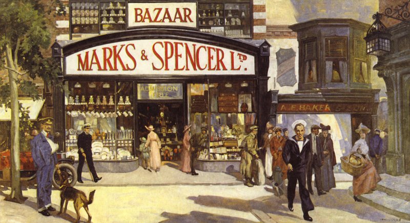 De oorlog van 1914-18 maakte een einde aan het Penny-assortiment en bracht duurdere artikelen? door English School