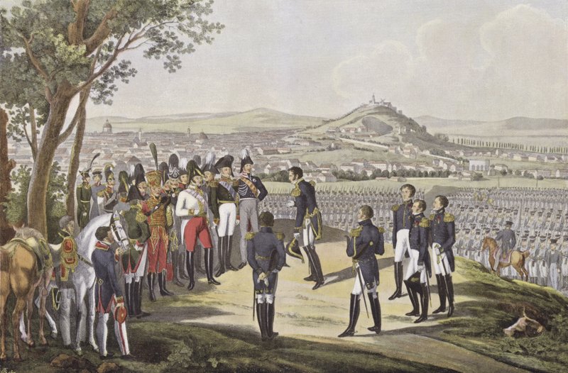 Overgave van de stad Parijs aan de Geallieerden, 31 maart 1814 door European School