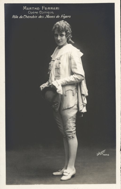 Cherubino, De Huwelijk van Figaro door French Photographer