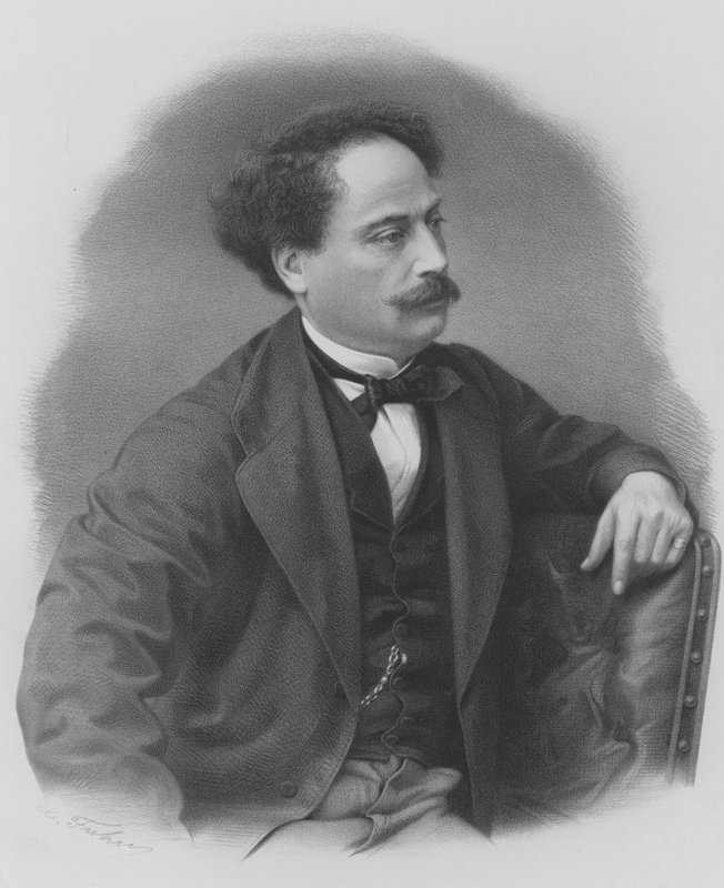 Alexandre Dumas Fils door French School