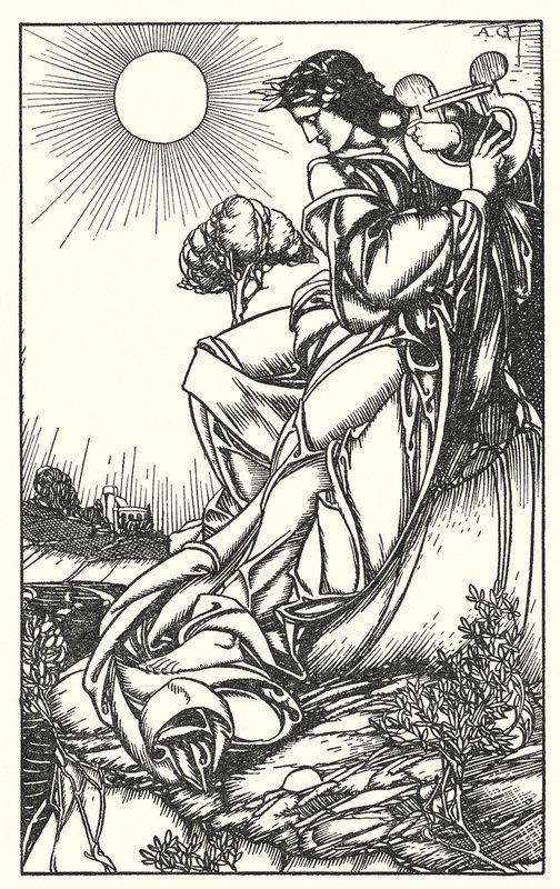 Illustratie voor Tennyson