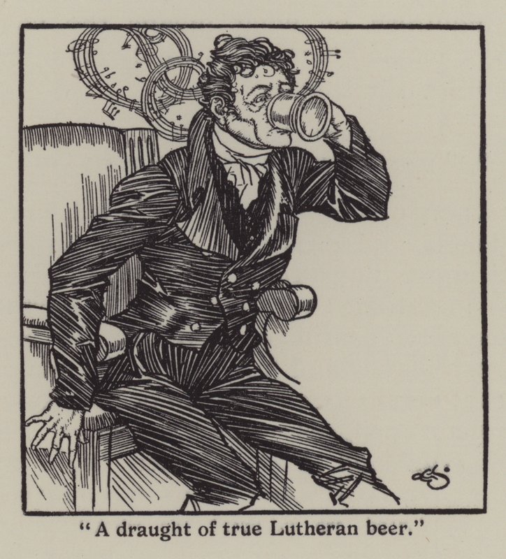 Illustratie voor The Essays of Elia door Charles Lamb door A. Garth Jones