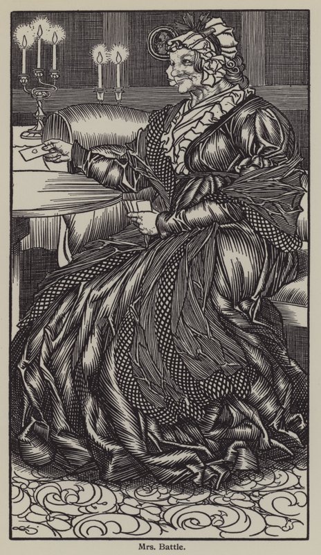 Illustratie voor The Essays of Elia door Charles Lamb door A. Garth Jones