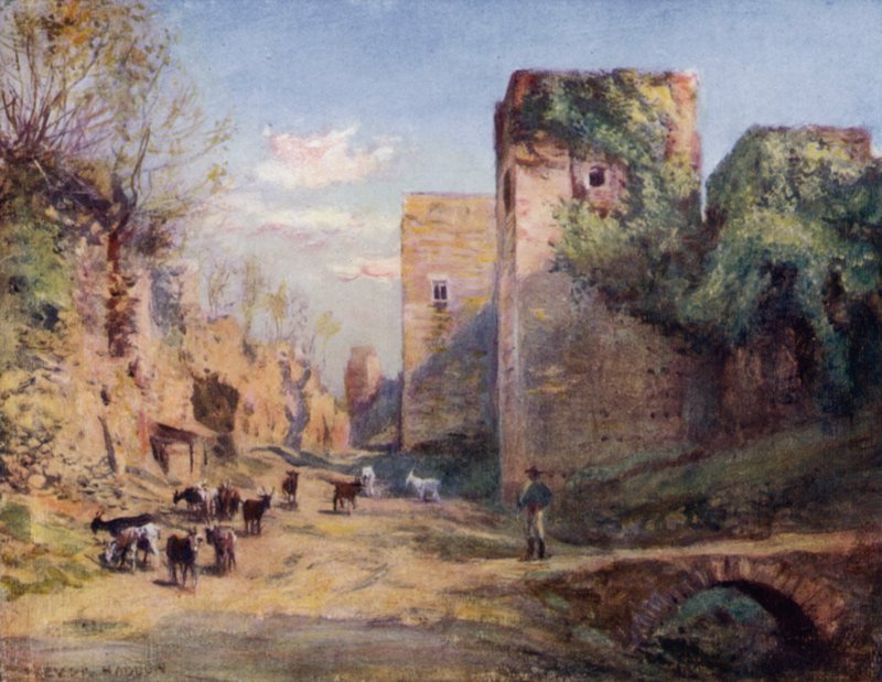 Granada, Torens van de Infantas door A. Trevor Haddon