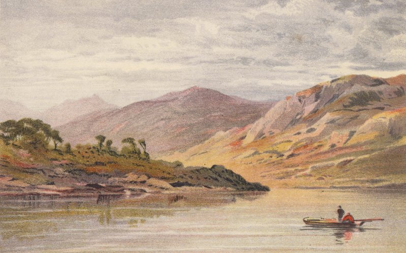 Op Loch Lomond door Aaron Edwin Penley