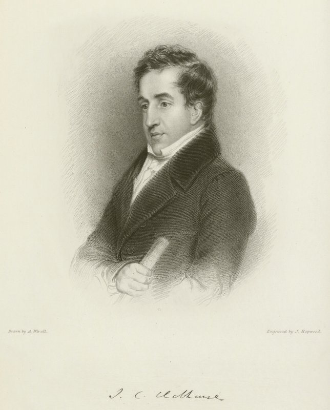 John Cam Hobhouse door Abraham Wivell