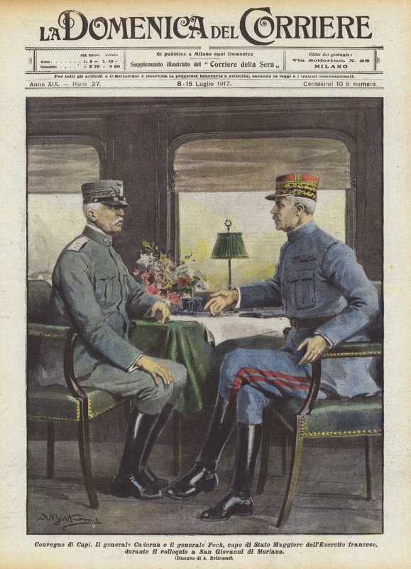 Bijeenkomst van Leiders door Achille Beltrame