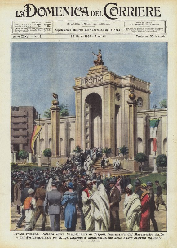 Romeins Afrika door Achille Beltrame