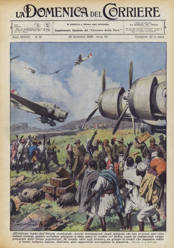 Aan de uiterste rand van West-Ethiopië door Achille Beltrame