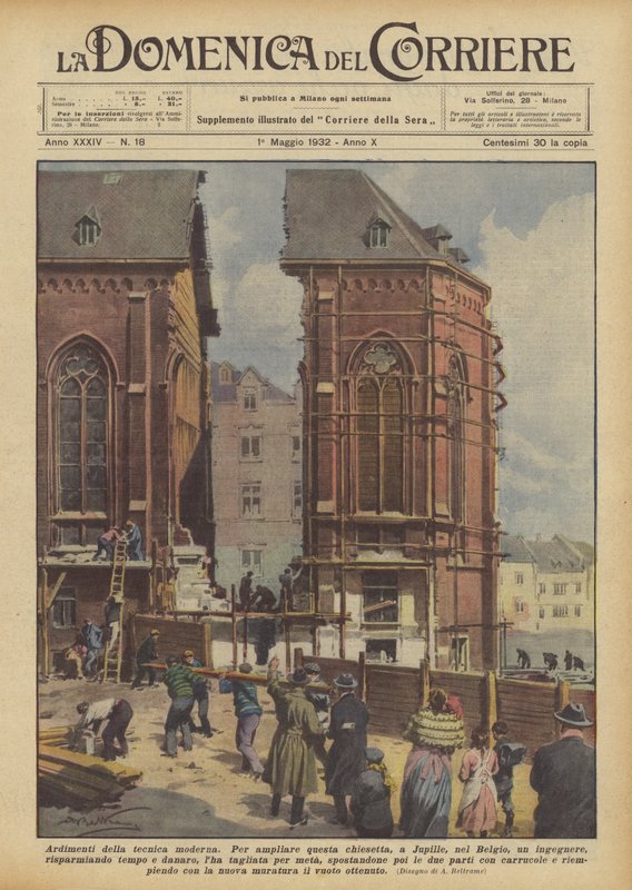 De moed van de moderne techniek door Achille Beltrame