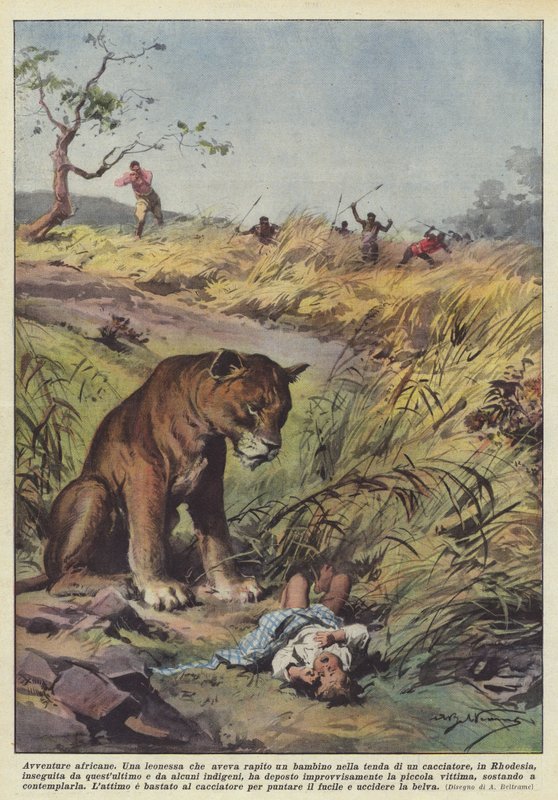 Afrikaanse avonturen door Achille Beltrame