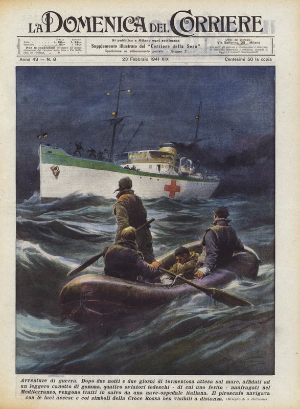 Oorlogsavonturen door Achille Beltrame
