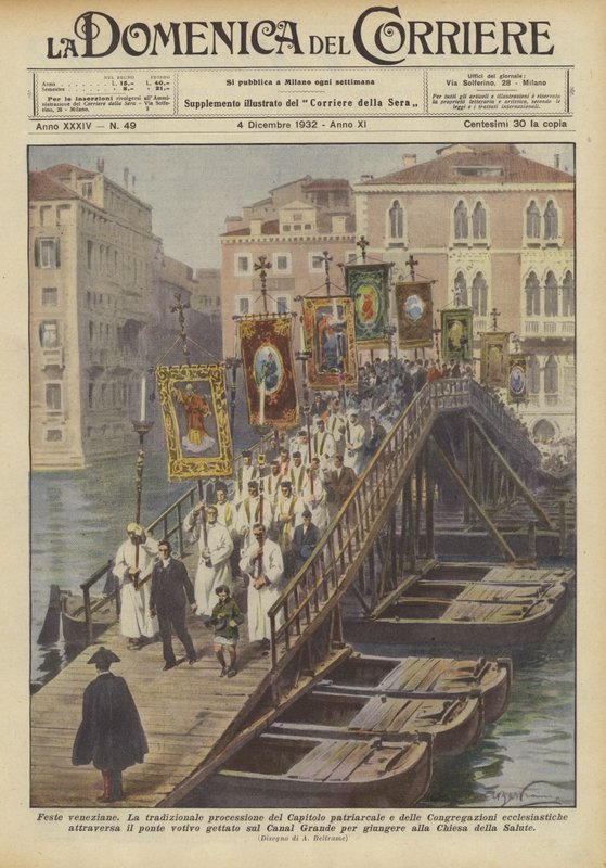Venetiaanse feesten door Achille Beltrame