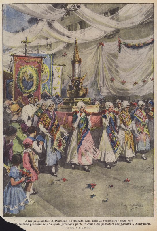 De voorspellende rituelen door Achille Beltrame