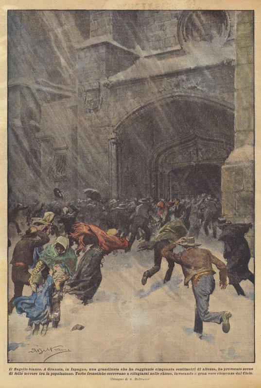 De witte plaag door Achille Beltrame