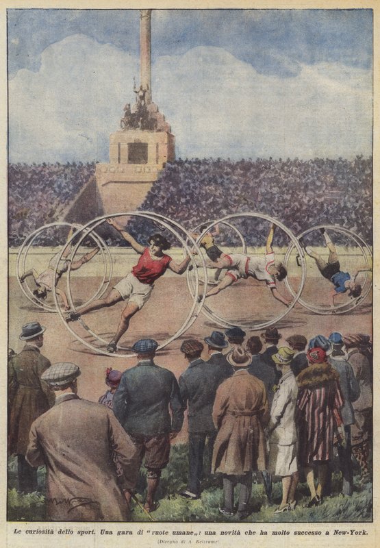De curiositeiten van de sport door Achille Beltrame