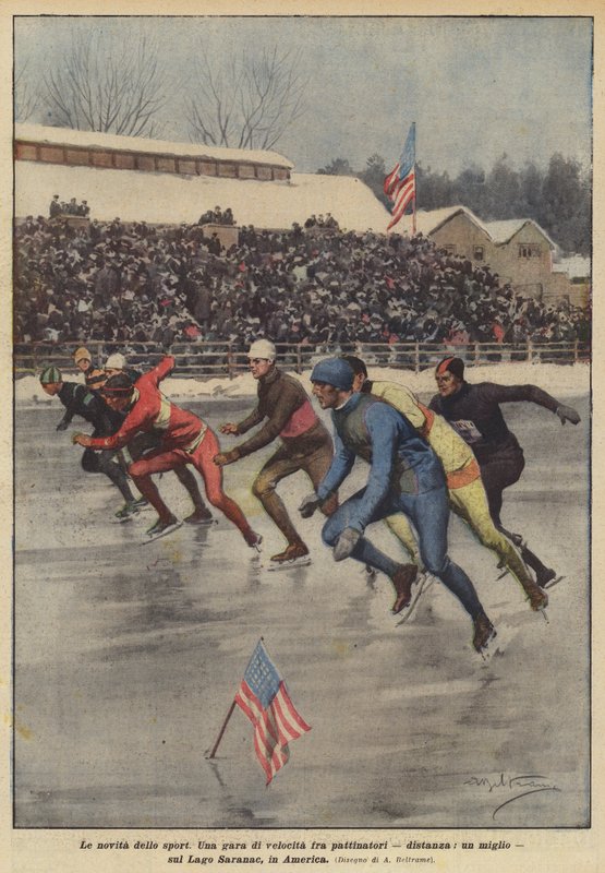 De nieuwigheden van de sport door Achille Beltrame