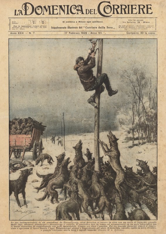 De onvergetelijke uren van een boer door Achille Beltrame