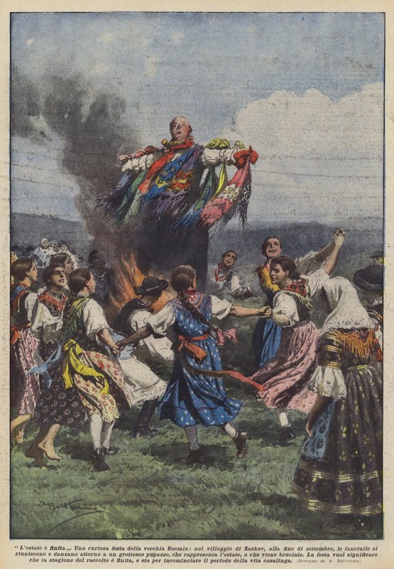 De zomer is voorbij door Achille Beltrame