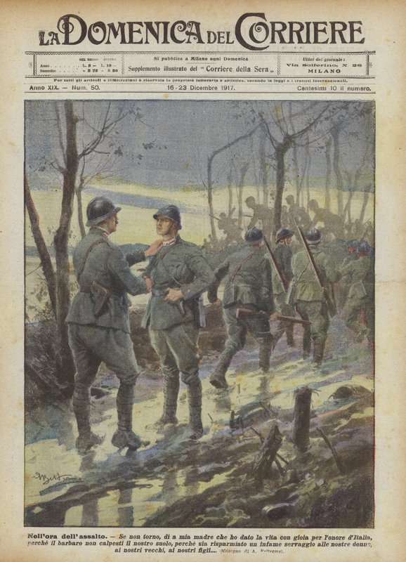In het uur van de aanval door Achille Beltrame