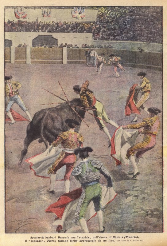 Barbaarse schouwspelen door Achille Beltrame