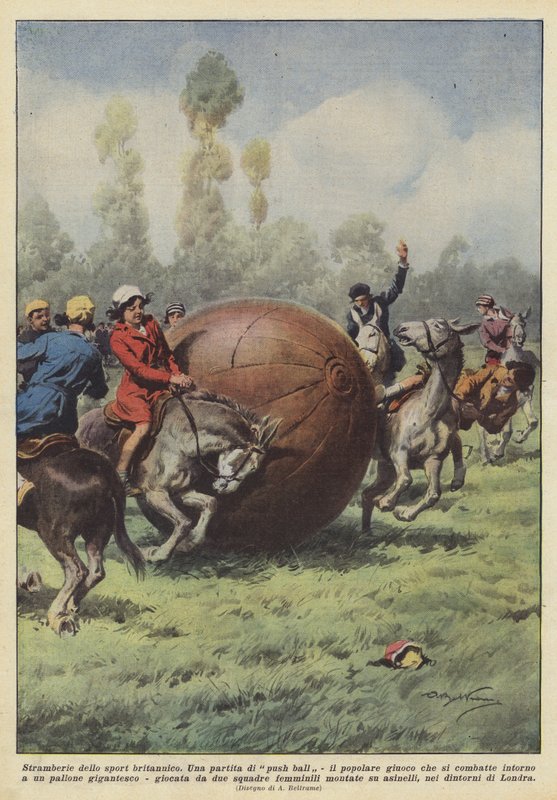 De eigenaardigheden van de Britse sport door Achille Beltrame