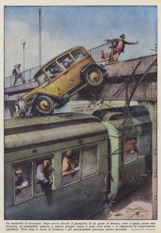 Een uitzonderlijk incident door Achille Beltrame