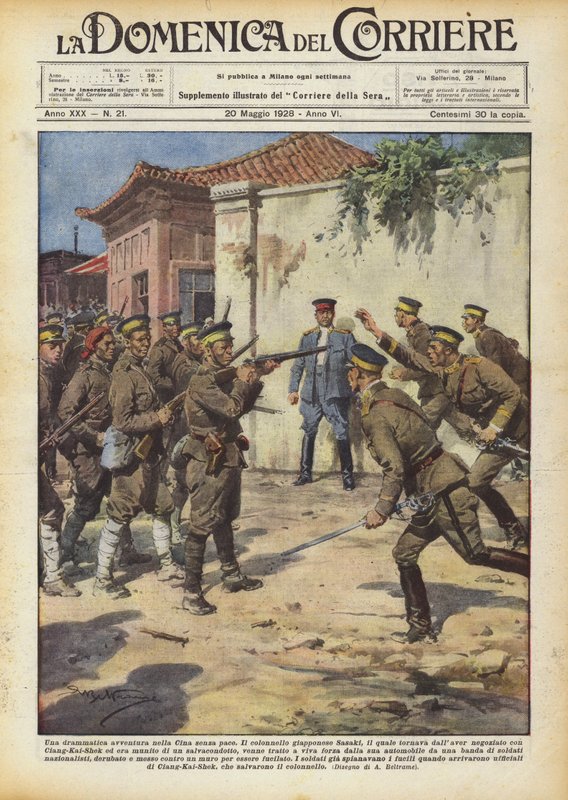 Een dramatisch avontuur in het onrustige China door Achille Beltrame