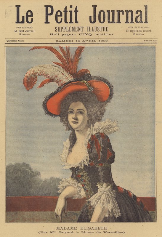 Madame Elisabeth door Adelaide Labille-Guiard