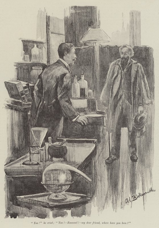 De Opstandige Koningin, door Walter Besant door Adolphe Birkenruth