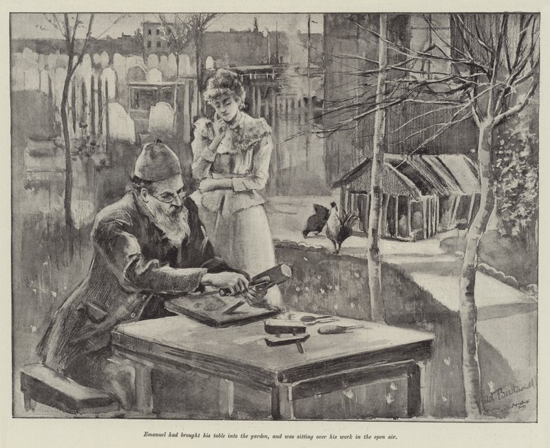 De rebellenkoningin, door Walter Besant door Adolphe Birkenruth