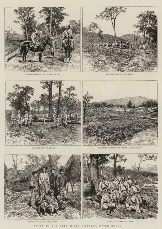 Aantekeningen in het robijnmijnendistrict, Boven-Birma door Adrien Emmanuel Marie