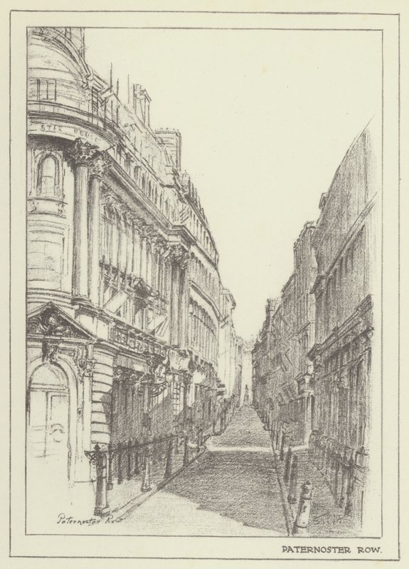 Paternoster Row door Alan Stapleton