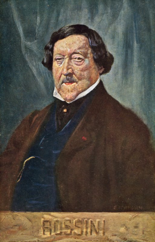 Gioachino Rossini door Albert Eichhorn