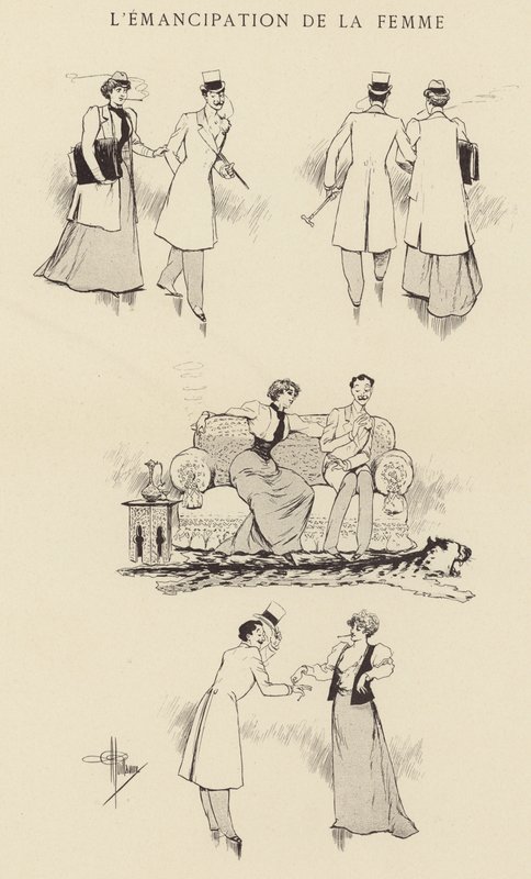 De emancipatie van de vrouw door Albert Guillaume