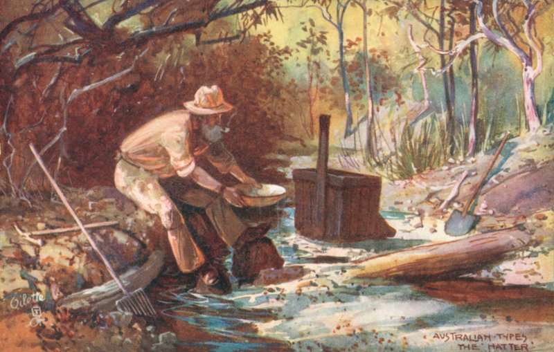 Australische types: De "Hatter" door Albert Henry Fullwood