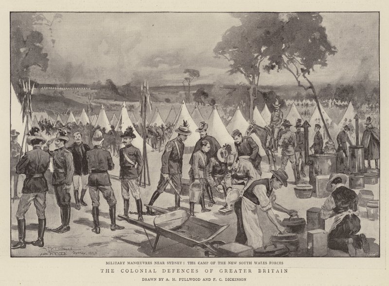 De koloniale verdedigingen van Groot-Brittannië door Albert Henry Fullwood