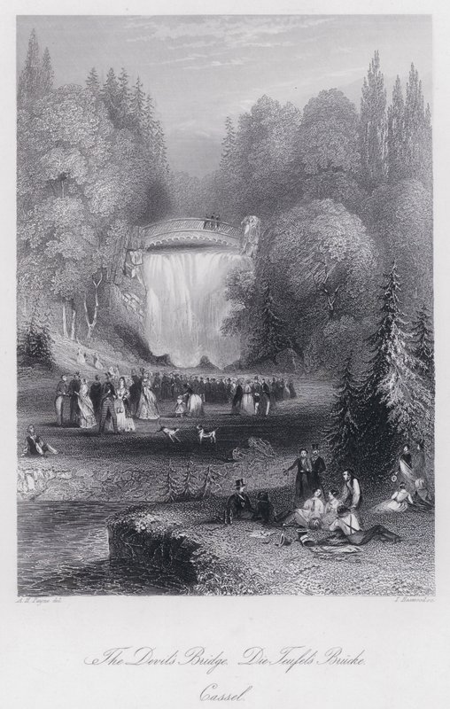 De Duivelsbrug, Kassel door Albert Henry Payne