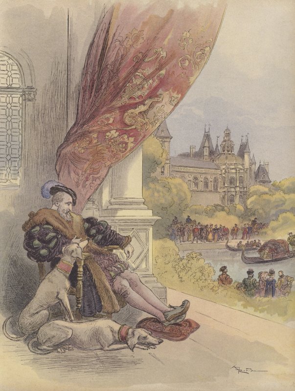 De laatste dagen van Frans I door Albert Robida