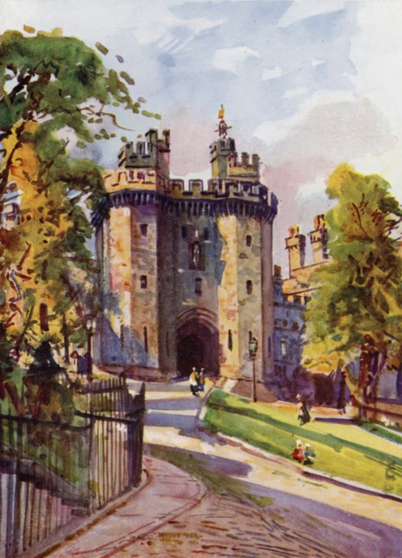 Lancaster Kasteel, de Poort door Albert Woods