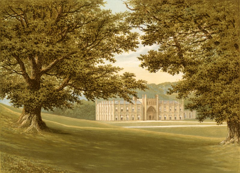 Donington Kasteel door Alexander Francis Lydon
