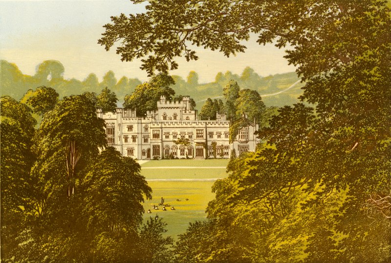 Hampton Court door Alexander Francis Lydon