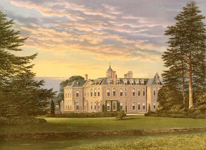 Hanbury Hall door Alexander Francis Lydon