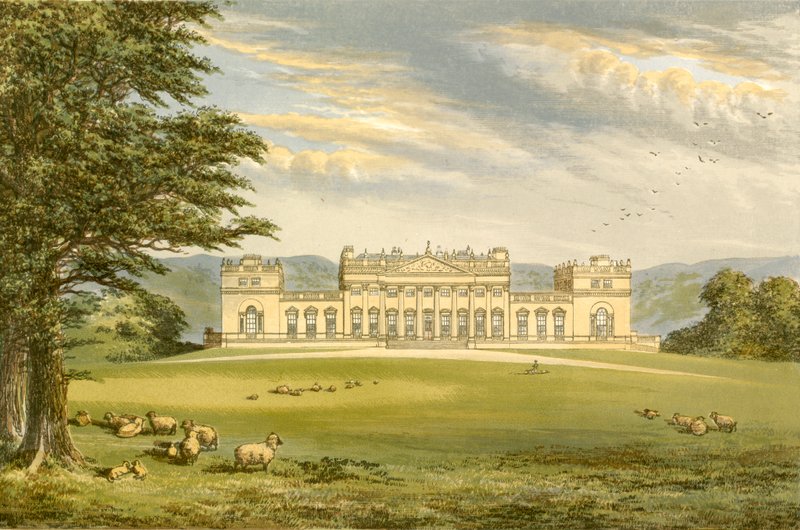 Harewood House door Alexander Francis Lydon