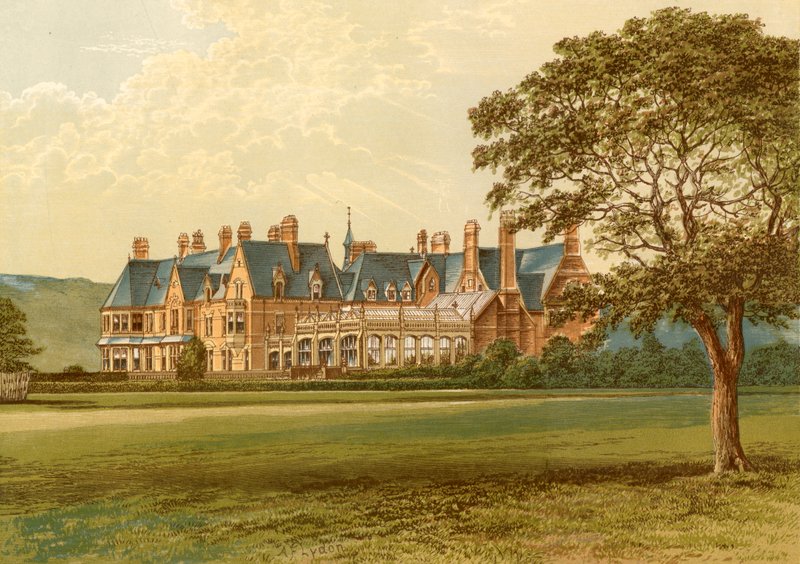 Hutton Hall door Alexander Francis Lydon
