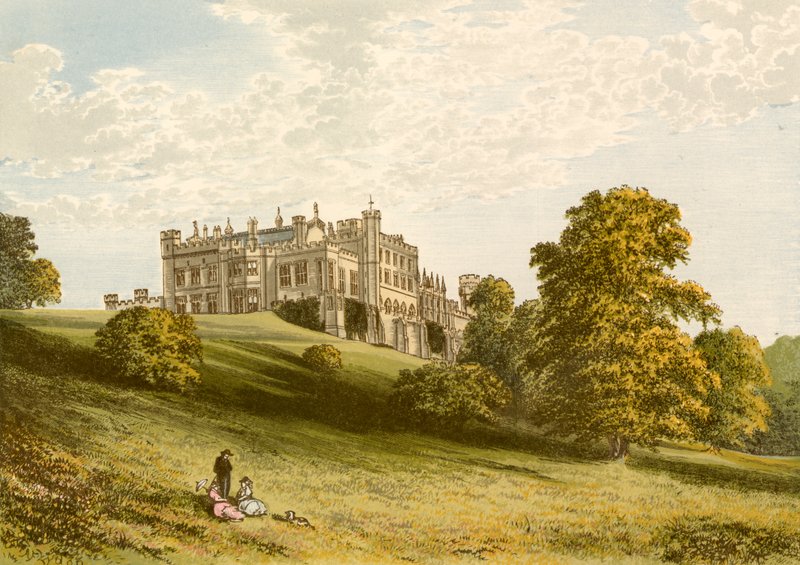 Lambton Castle door Alexander Francis Lydon