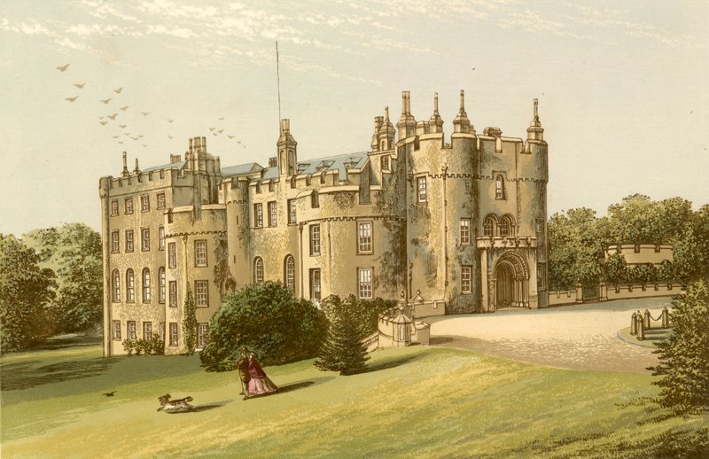 Picton Castle door Alexander Francis Lydon