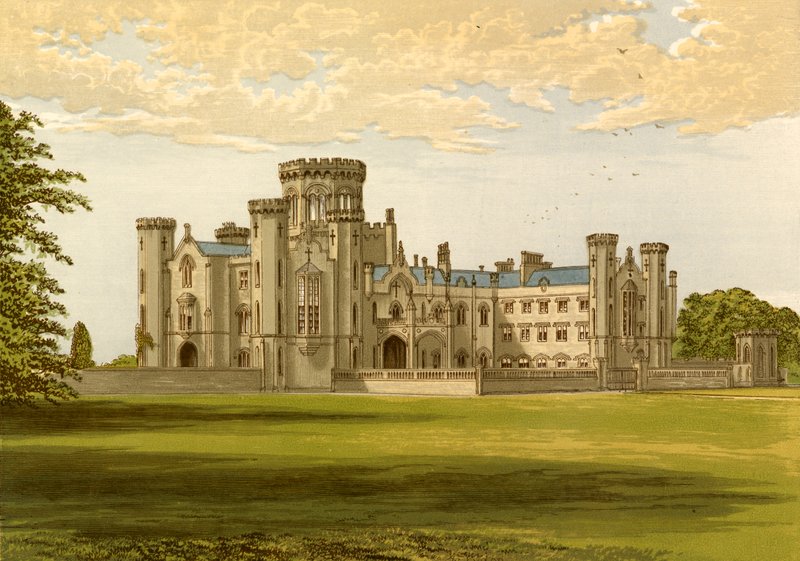 Studley Castle door Alexander Francis Lydon