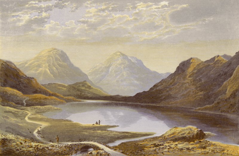 Wast Water door Alexander Francis Lydon