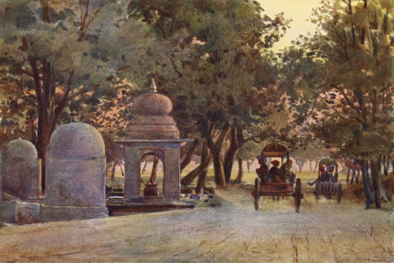 Terugkeer van de Mela, Allahabad door Alexander Henry Hallam Murray